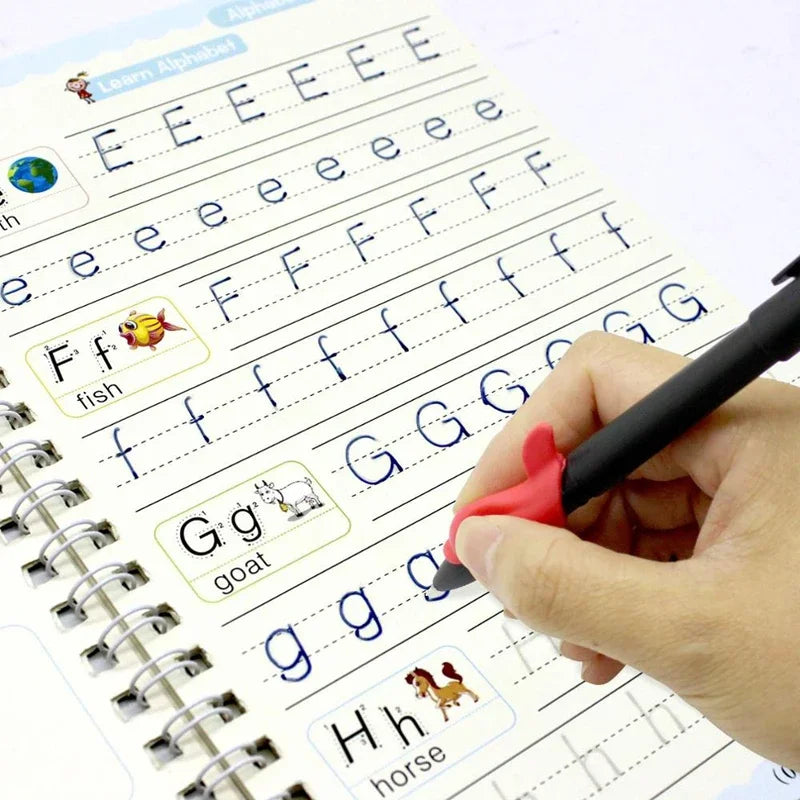 Magic Reusable Calligraphy Copybook Set For Kids